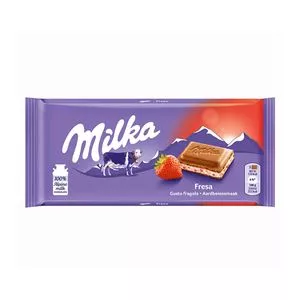 Chocolate Strawberry<BR>- 100g<BR>- Milka