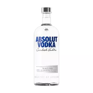 Vodka Absolut<BR>- Suécia<BR>- 1L<BR>- Pernod Ricard