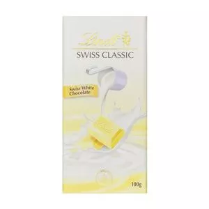Chocolate Classic<BR>- Branco<BR>- 100g<BR>- Lindt