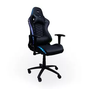 Cadeira Gamer Magic Lighting<BR>- Preta & Azul<BR>- Max Print