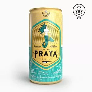 Cerveja Praya Witbier<BR>- Brasil<BR>- 12 Unidades<BR>- Cerveja Praya