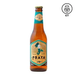 Cerveja Praya Witbier<BR>- Brasil<BR>- 6 Unidades<BR>- Cerveja Praya
