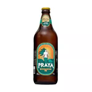 Cerveja Puro Malte Praya Lager<BR>- Brasil<BR>- 600ml<BR>- Cerveja Praya