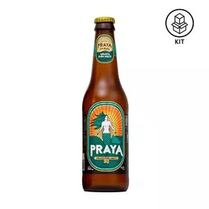 Cerveja Puro Malte Praya Lager<BR>- Brasil<BR>- 6 Unidades<BR>- Cerveja Praya