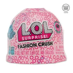 Fashion Crush LOL®<BR>- Rosa & Azul Claro<BR>- 4,8xØ5,6cm<BR>- Candide