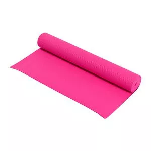 Tapete Para Yoga Mat<BR>- Pink & Preto<BR>- 61x173x0,4cm<BR>- Acte
