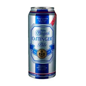 Cerveja Oettinger German Pils<BR>- Alemanha, Baviera<BR>- 500ml<BR>- Uniland