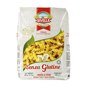 Fusilli Senza Glutine Divella<BR>- 400g<BR>- La Pastina