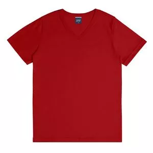 Camiseta Infantil Lisa<BR>- Vermelha<BR>- Duduka