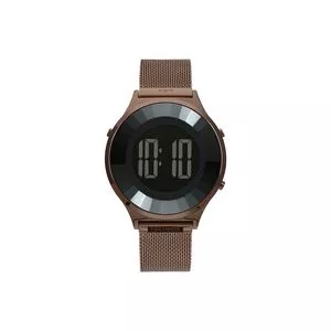 Relógio Digital MK4526-1VN<BR>- Marrom & Preto<BR>- Technos