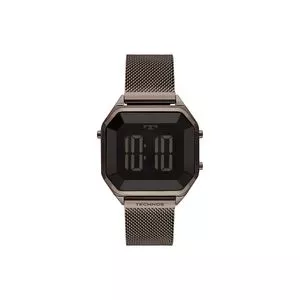 Relógio Digital MK6693-1DN<BR>- Marrom & Preto<BR>- Technos