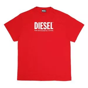 Vestido Diesel®<BR>- Vermelho & Branco