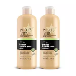 Kit Bamboo Strong & Tough<BR>- 2 Unidades<BR>- 450ml<BR>- Jacques Janine