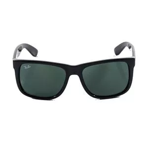 Óculos De Sol Quadrado<BR>- Verde Escuro & Preto<BR>- Ray-Ban