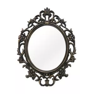 Espelho Versa<BR>- Ouro Velho<BR>- 82x57x3cm<BR>- Evolux