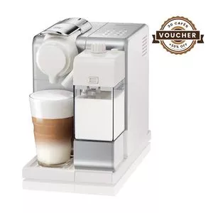Máquina De Café Espresso Lattissima Touch<BR>- Prateada & Branca<BR>- 31,9x25,3x16,7cm<BR>- 900ml<BR>- 220V<BR>- 1400W<BR>- Nespresso