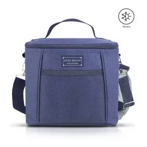 Bolsa Térmica<BR>- Azul<BR>- 14x12x26cm<BR>- Jacki Design