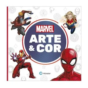 Livro Para Colorir Marvel®<BR>- Culturama