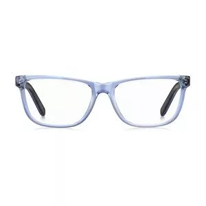 Armação Retangular Para Óculos De Grau<BR>- Azul & Preta<BR>- Marc Jacobs
