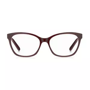 Armação Gatinho Para Óculos De Grau<BR>- Roxo Escuro<BR>- Marc Jacobs