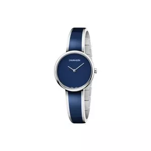 Relógio Analógico K4E2N11N<BR>- Azul Marinho & Prateado<BR>- Calvin Klein