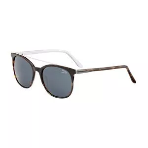 Óculos De Sol Aviador<BR>- Marrom & Cinza Escuro<BR>- Jaguar