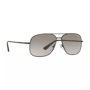 Óculos De Sol Aviador<BR>- Preto & Marrom<BR>- Vogue