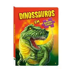 Dinossauros Com Quebra-Cabeça<BR>- Todolivro© Ltda.