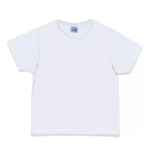 Camiseta Lisa<BR>- Branca<BR>- Duduka