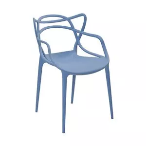 Cadeira Allegra<BR>- Azul<BR>- 82x52x55cm<BR>- Rivatti