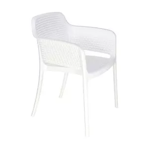 Cadeira Summa Gabriela<BR>- Branca<BR>- 80x60,5x55cm<BR>- Tramontina