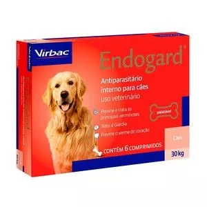 Endogard<BR>- Uso Oral<BR>- 6 Comprimidos<BR>- Virbac