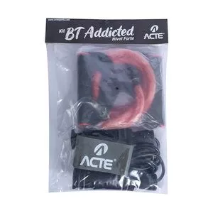Kit BT Addicted Forte<BR>- Preto & Laranja<BR>- 3Pçs<BR>- ACTE