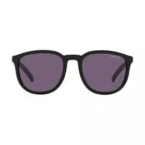 Óculos De Sol Arredondado<BR>- Roxo Escuro & Preto<BR>- Arnette