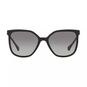 Óculos De Sol Quadrado<BR>- Cinza Escuro & Preto<BR>- Kipling