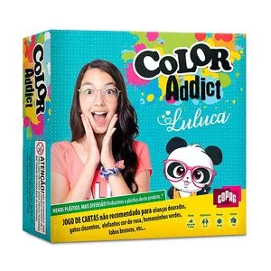 Color Addict Luluca<BR>- Verde<BR>- 110 Cartas<BR>- Copag