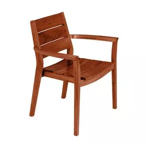 Cadeira Toscana<BR>- Marrom<BR>- 81,9x66x55cm<BR>- Tramontina