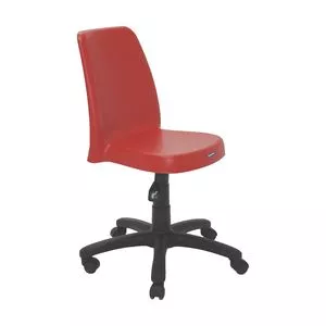 Cadeira Summa Vanda<BR>- Vermelha & Preta<BR>- 88x60,5x61,5cm<BR>- Tramontina