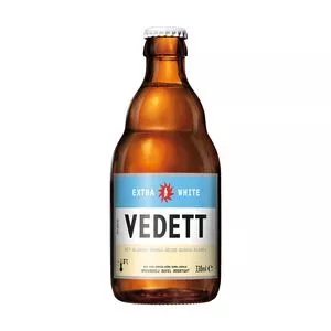 Cerveja Vedett Extra White Belgian Witbier<br /> - Bélgica<br /> - 330ml<br /> - Duvel Moortgat