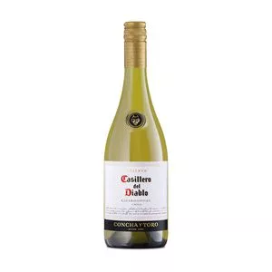 Vinho Casillero Del Diablo Branco<BR>- Chardonnay<BR>- 2021<BR>- Chile, Valle Limarí<BR>- 750ml<BR>- Concha Y Toro