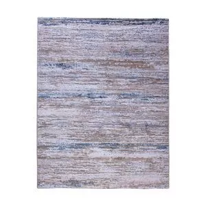 Tapete Blurred Stoned<BR>- Bege & Azul<BR>- 400x300cm<BR>- Niazitex