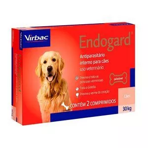 Endogard<BR>- Uso Oral<BR>- 2 Comprimidos<BR>- Vetline