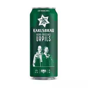 Cerveja Karlsbrau UR-PILS<BR>- Alemanha, Homburg<BR>- 500ml<BR>- Karlsbrau