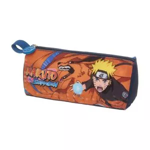 Estojo Pack Me Naruto Shippuden®<BR>- Azul Marinho & Laranja<BR>- 49x16x29cm<BR>- Pacific