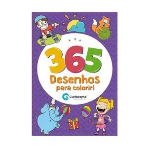 365 Desenhos Para Colorir<BR>- Editora Culturama