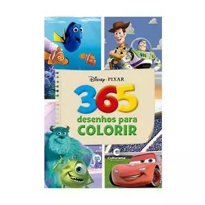 365 Desenhos Para Colorir Disney Pixar<BR>- Editora Culturama