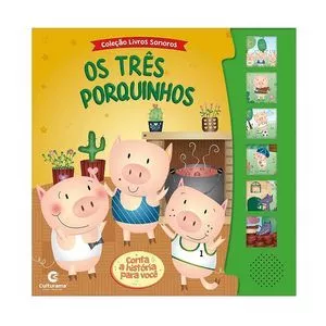 Livro Sonoro Três Porquinhos<BR>- Rodrigues, Naihobi S.