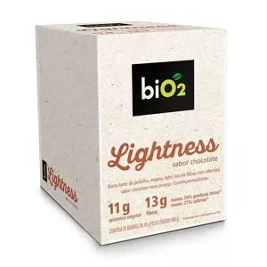 Lightness<br /> - Chocolate<br /> - 20 Unidades<br /> - Bio2Organic