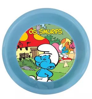 Prato Smurfs - Azul -  Ø16cm