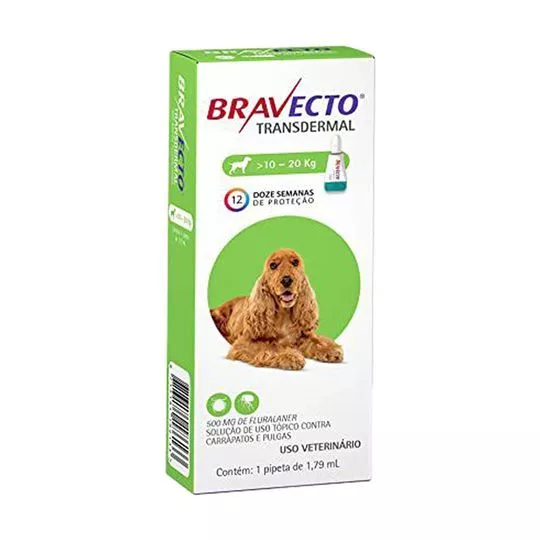 Bravecto Transdermal 500mg- 1 Pipeta- Uso Oral- Bravecto